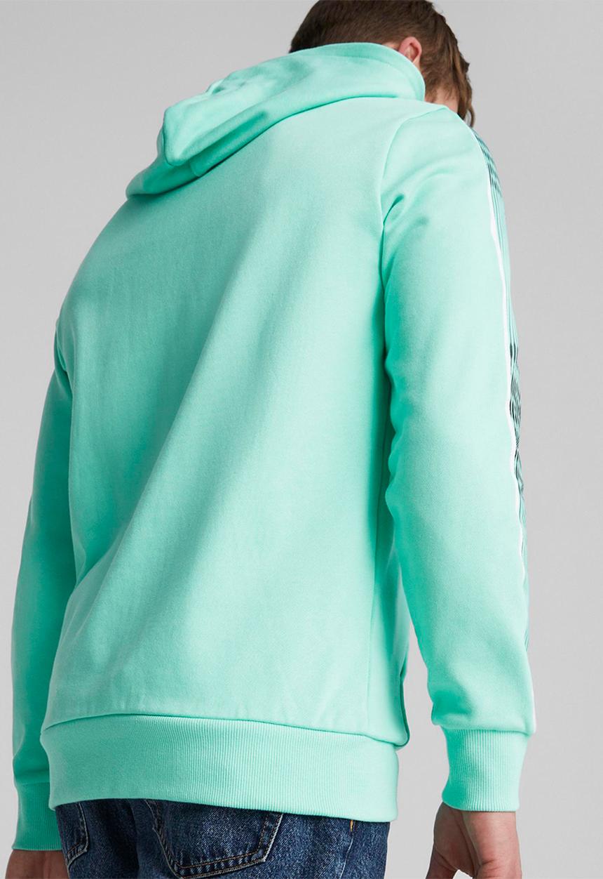 PUMA - T7 sport hoodie tr - mint