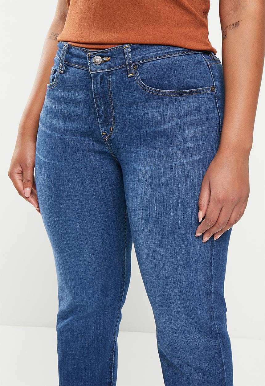 Levi’s® - Sa curvy straight - dark indigo worn in