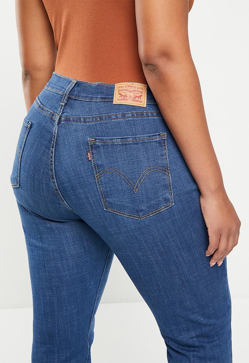 Levi’s® - Sa curvy straight - dark indigo worn in