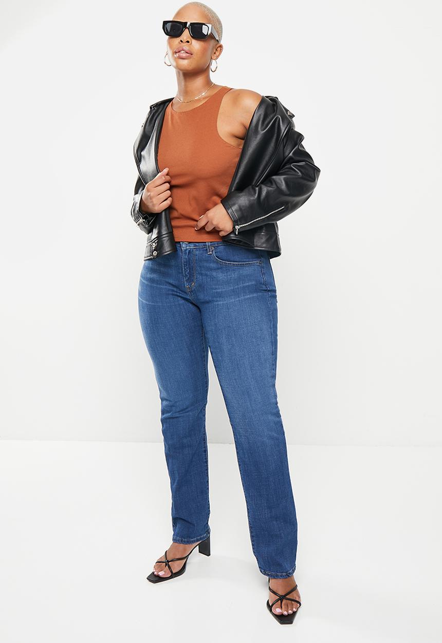 Levi’s® - Sa curvy straight - dark indigo worn in