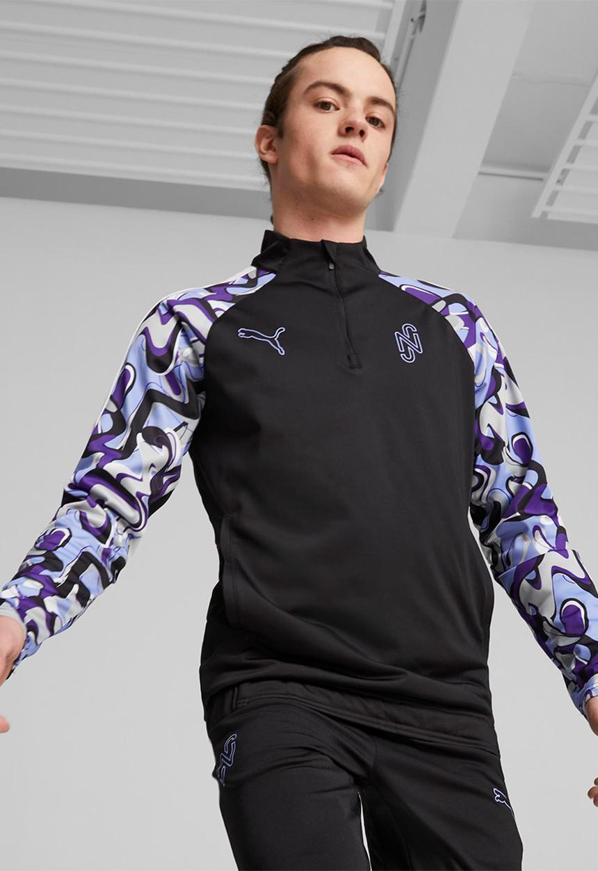 PUMA - Neymar jr training top - puma black-intense lavender