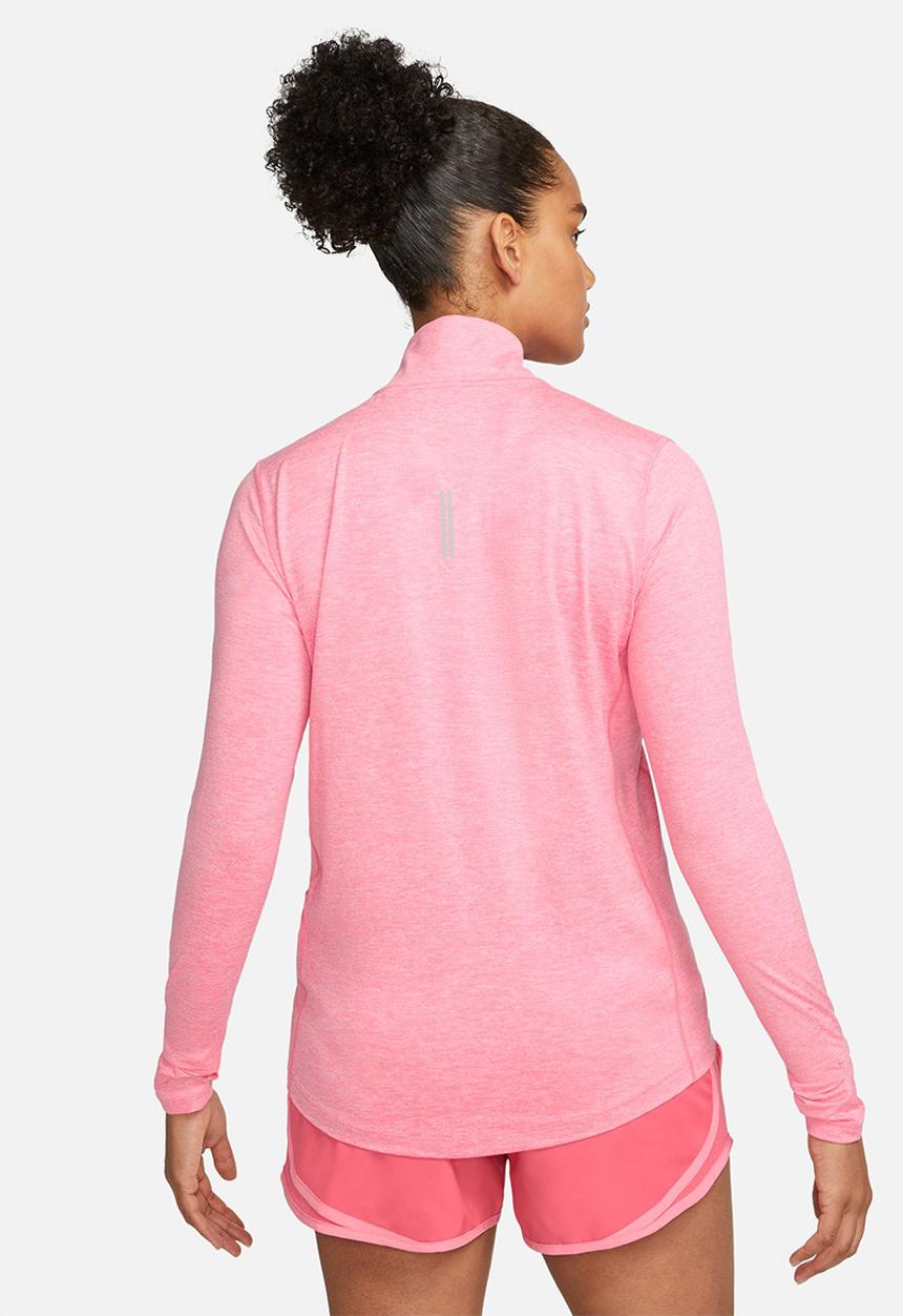 Nike - W nike dri-fit element top hz - coral chalk/pearl pink/reflective silv