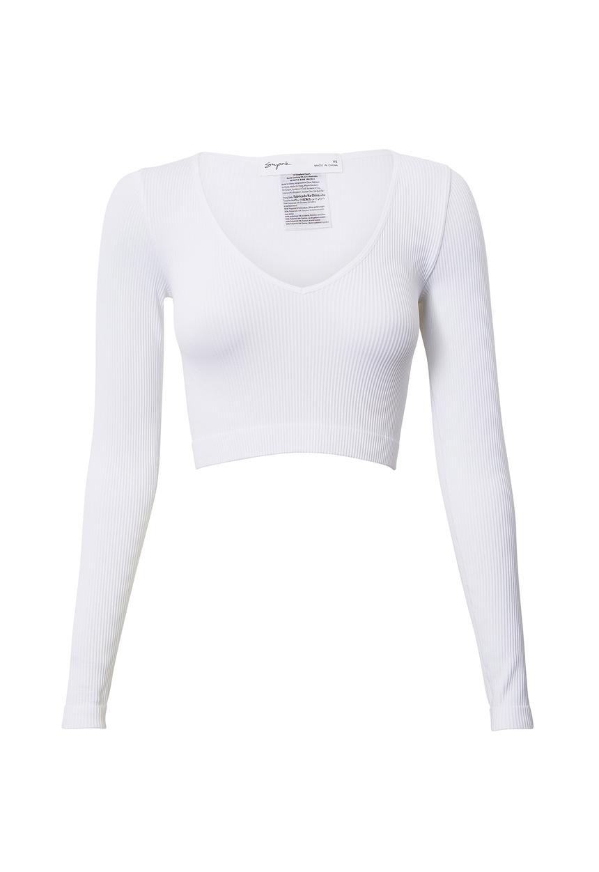 Supré  - Maggie seamless long sleeve top - white