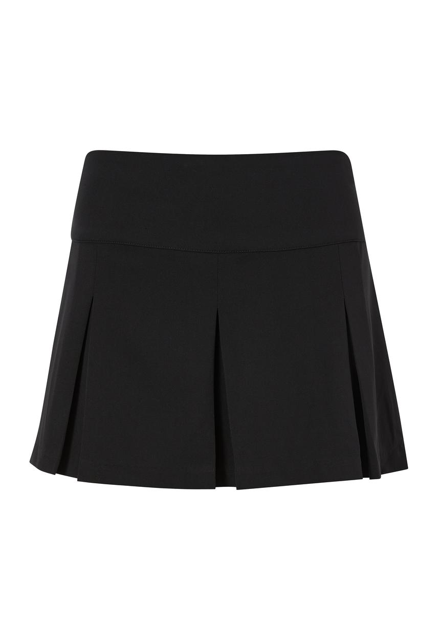 Supré  - Keri pleated mini skirt - black