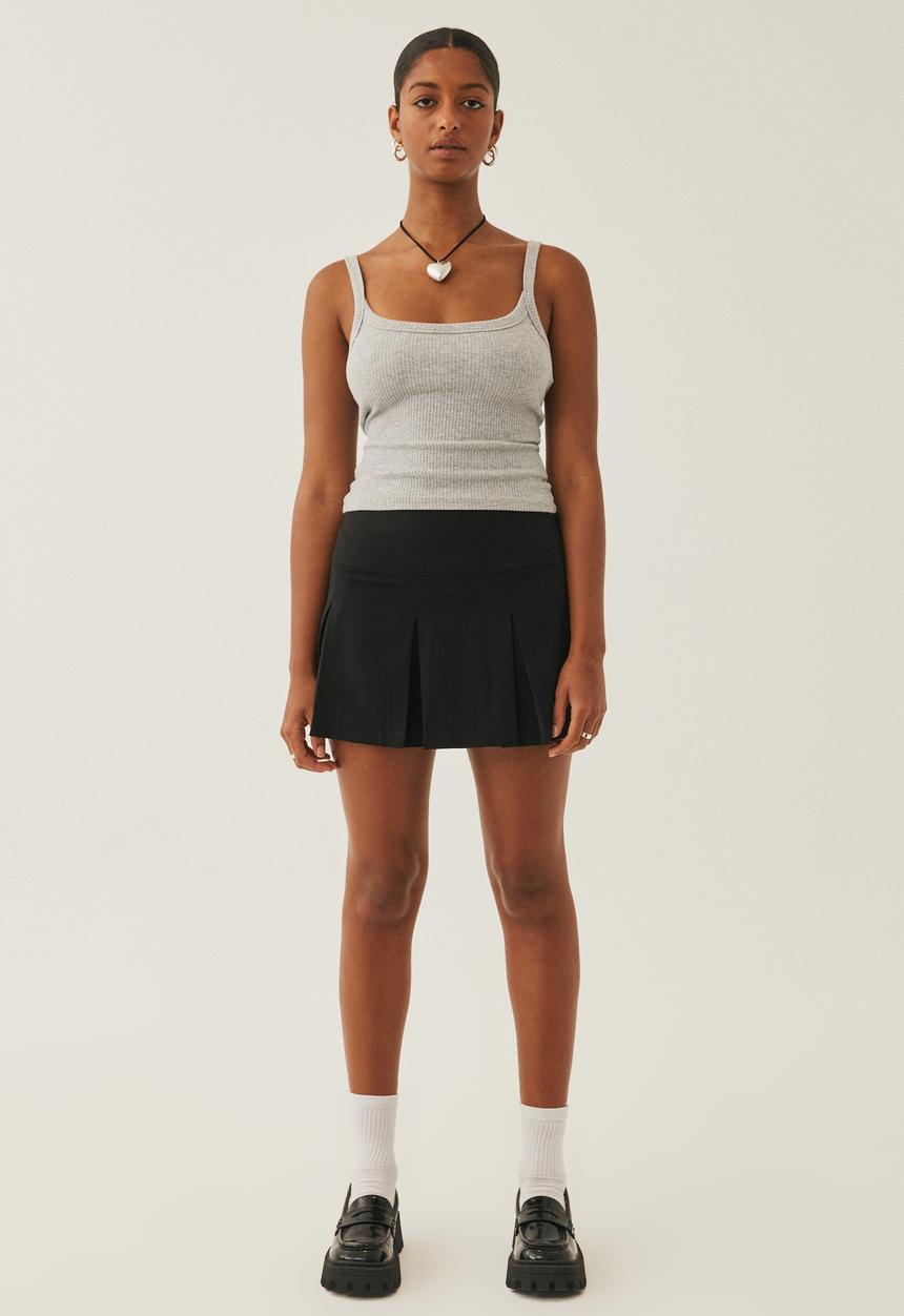 Supré  - Keri pleated mini skirt - black