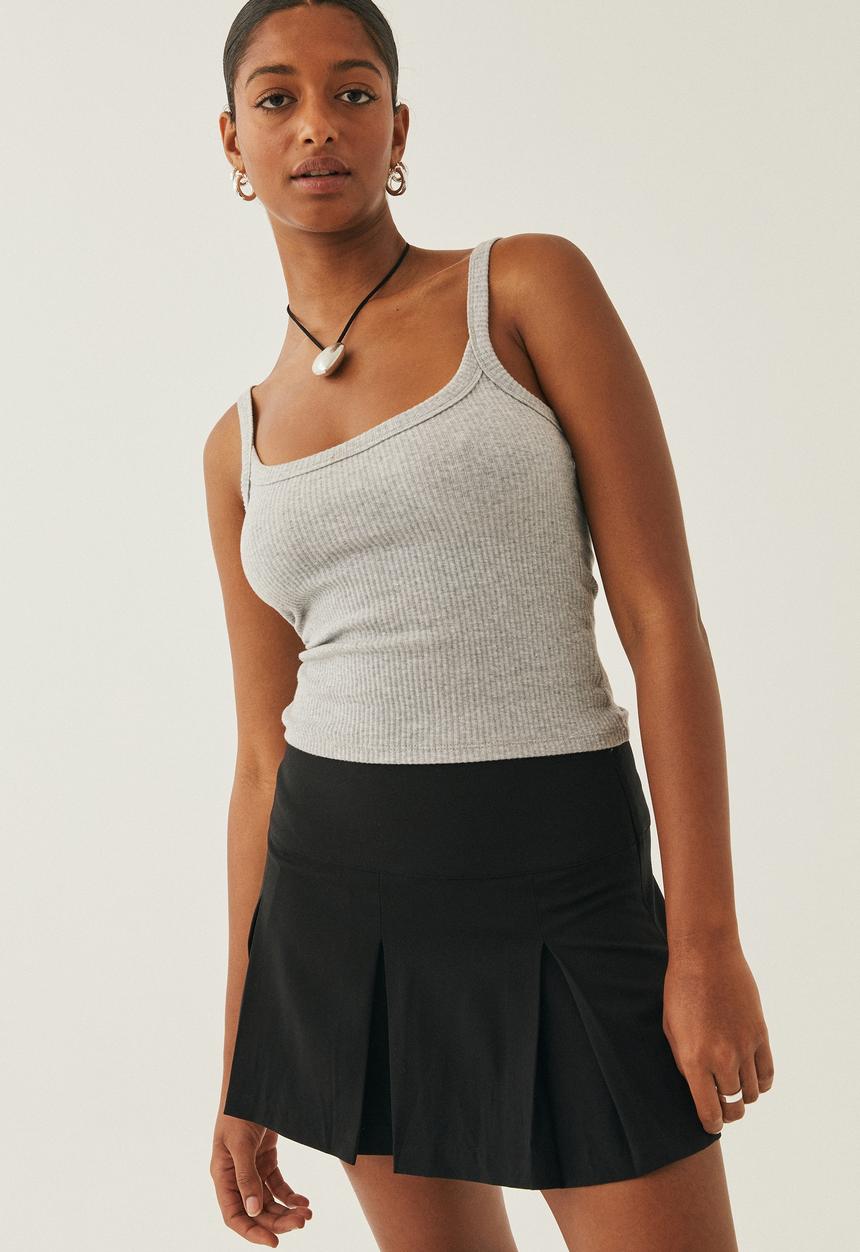 Supré  - Keri pleated mini skirt - black