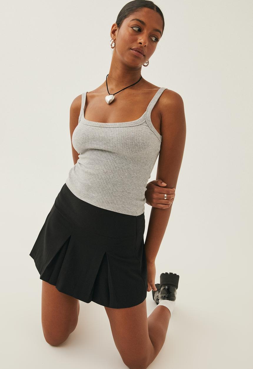 Supré  - Keri pleated mini skirt - black