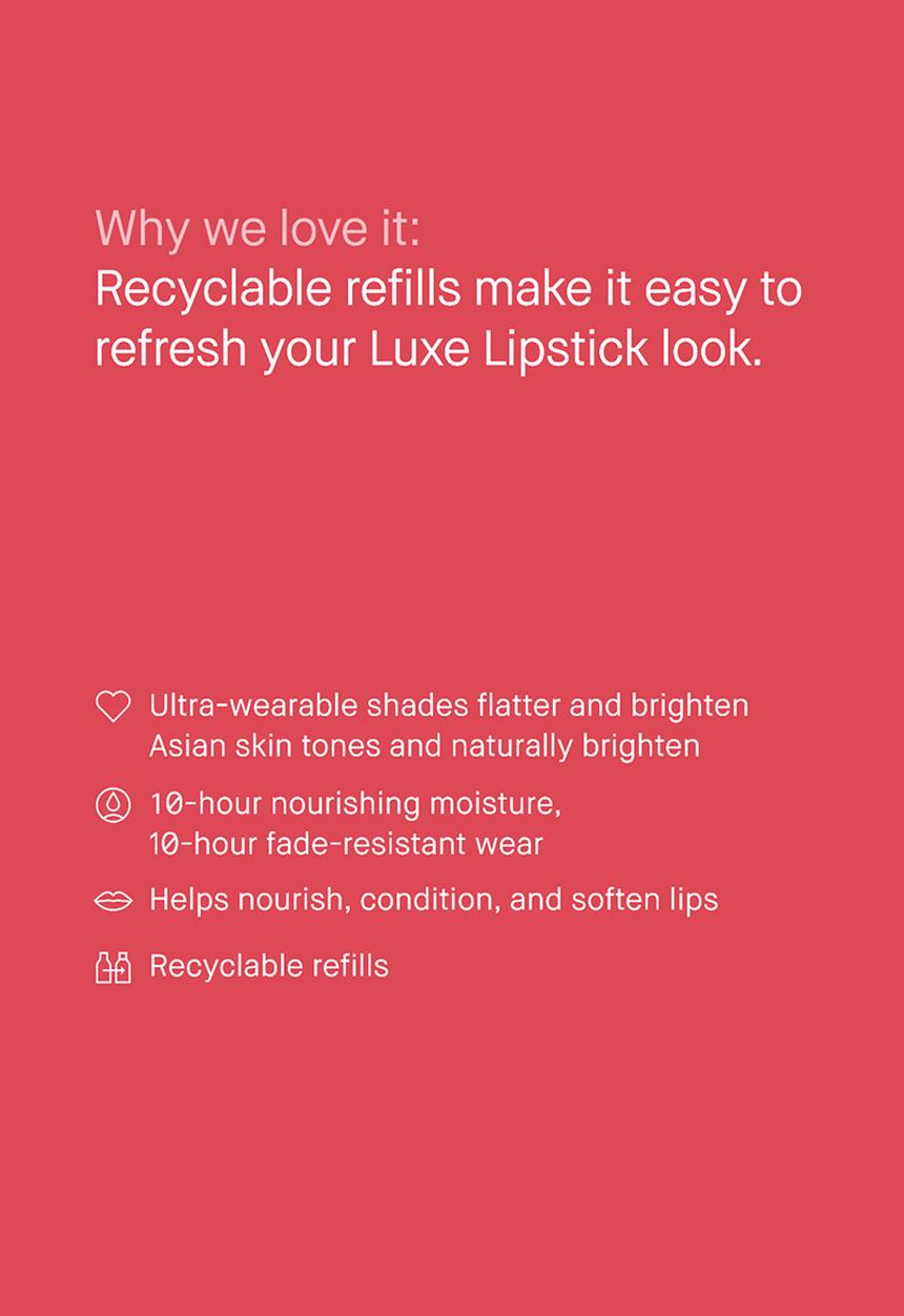 BOBBI BROWN - Luxe Lipstick Refill - Burnt Rose