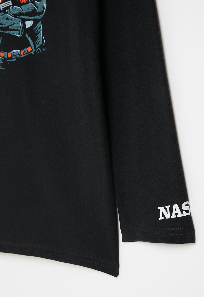 Rebel Republic - NASA tee - black 