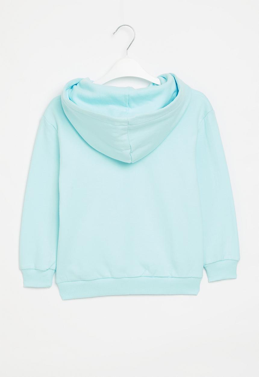 Superbalist - Graphic hoodie - light blue