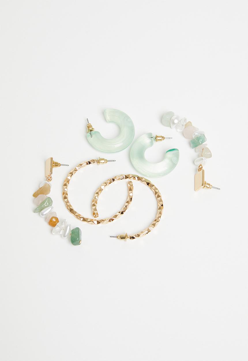 Superbalist - Andy earring pack - multi