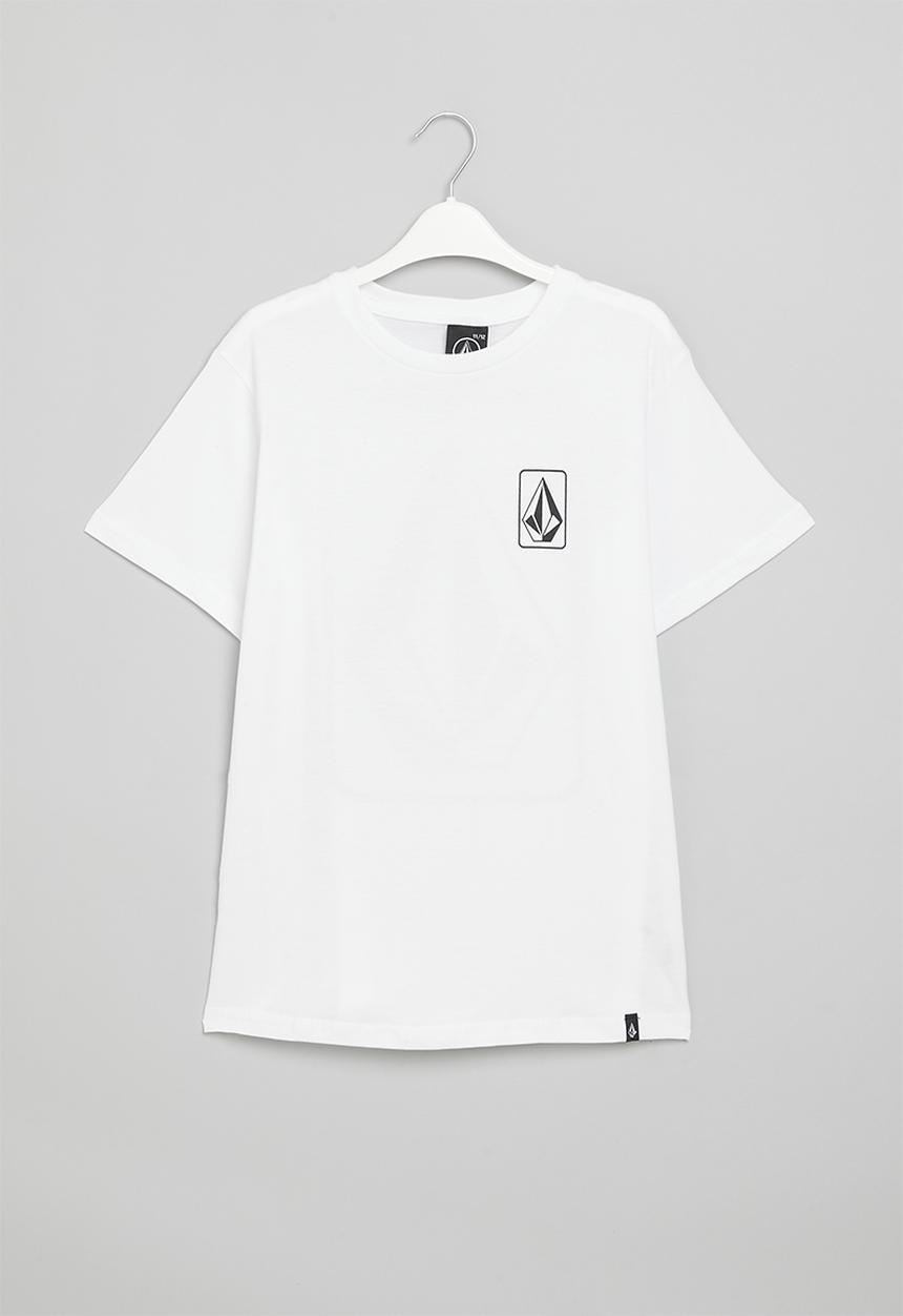 Volcom - Fill pipe boys short sleeve tee - white