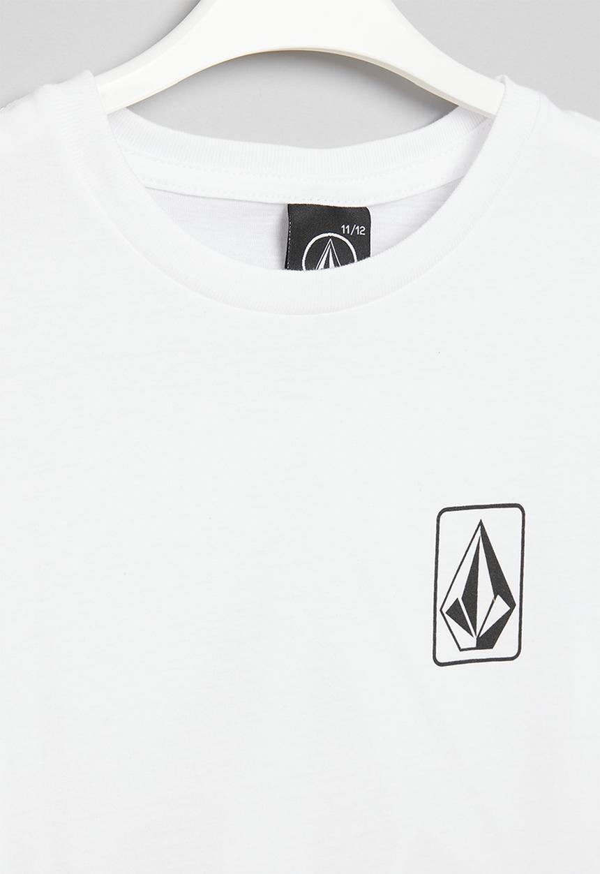 Volcom - Fill pipe boys short sleeve tee - white