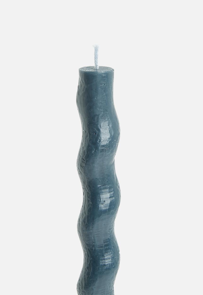 Okra Candle - Screwed dinner candle - ebony