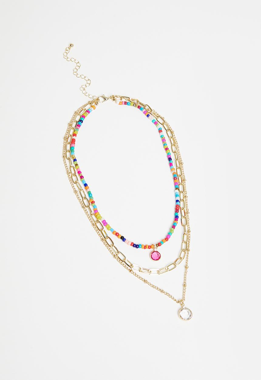 Superbalist - Jolene layered neckalce - multi