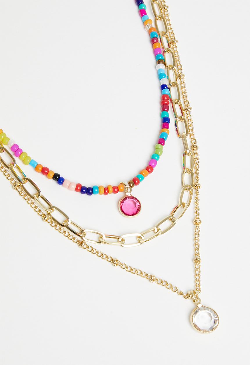 Superbalist - Jolene layered neckalce - multi
