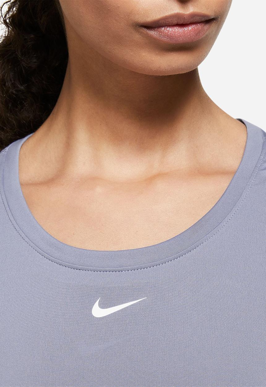Nike - W nk one df ss std top - indigo haze/white