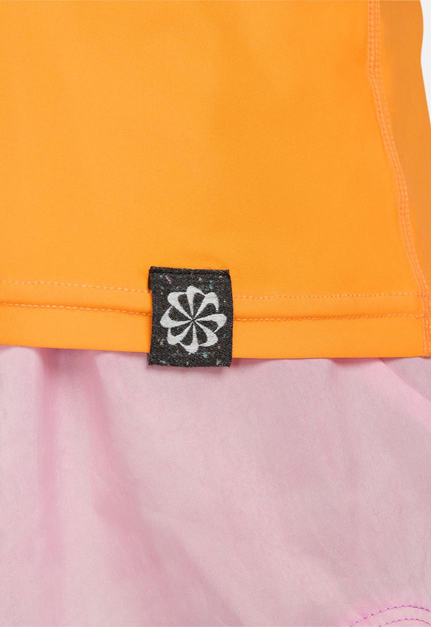 Nike - W nk df trail tank - sundial/rush fuchsia