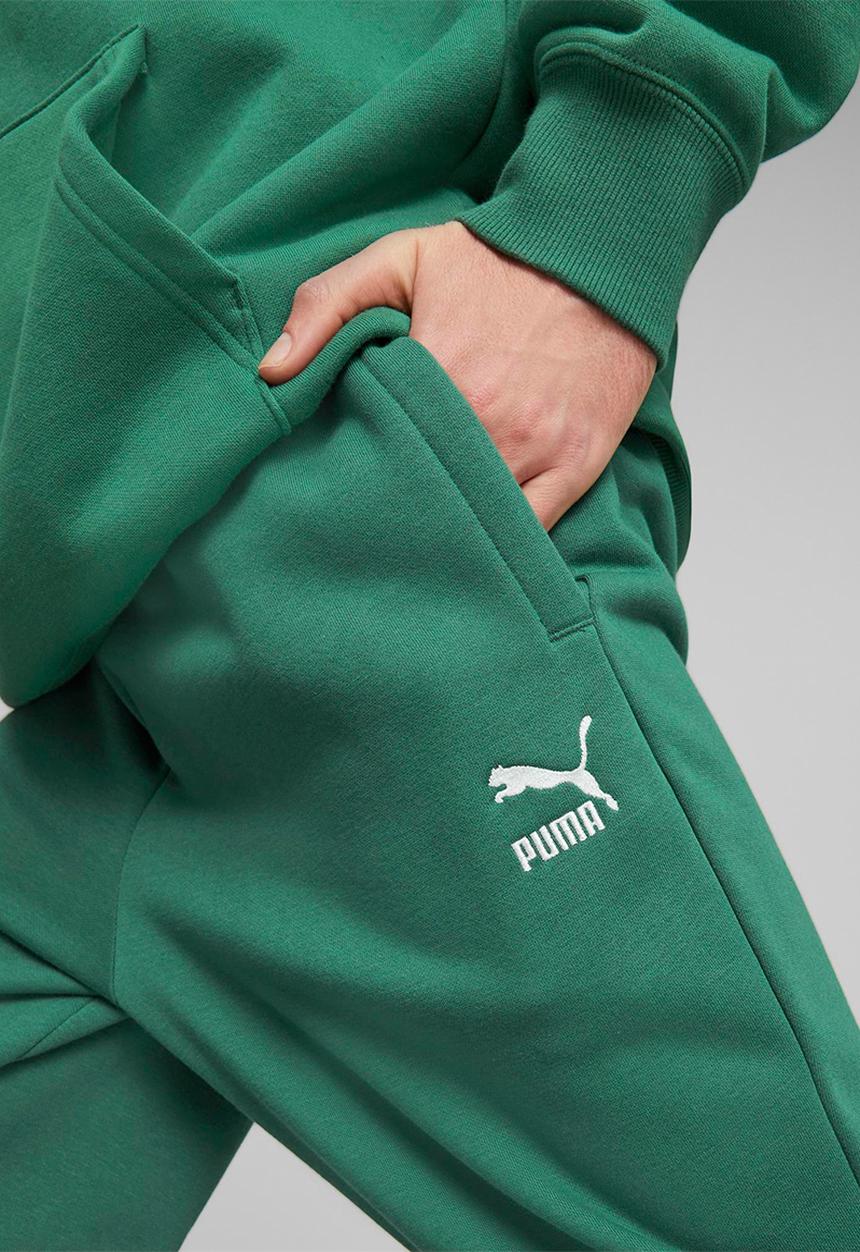 PUMA - Classics small logo sweatpants fl - vine