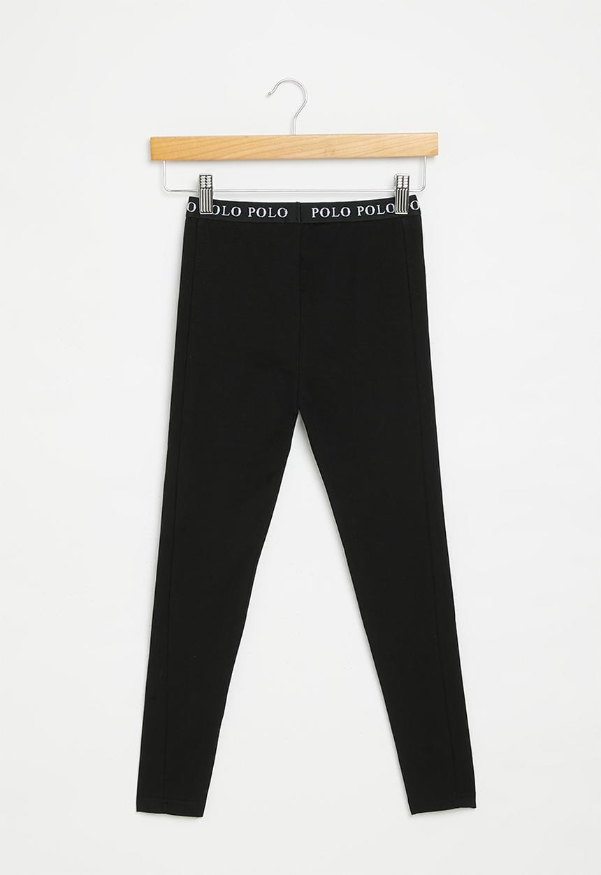 POLO - Girls megan legging - black