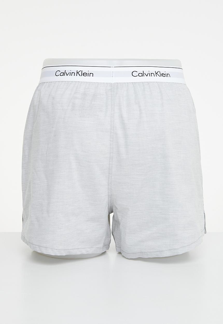Calvin Klein - 2 pack slim fit boxers - black/grey heather