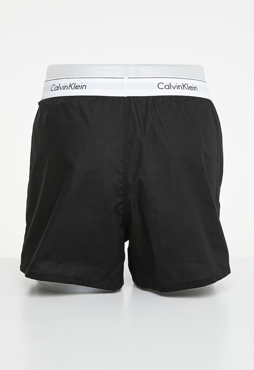 Calvin Klein - 2 pack slim fit boxers - black