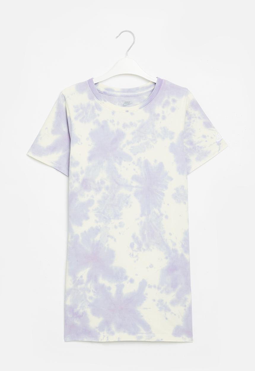 Nike - Nkg cloud wash dress - light thistle
