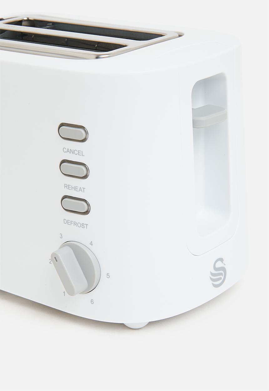 Swan - Breakfast pack kettle & toaster - white
