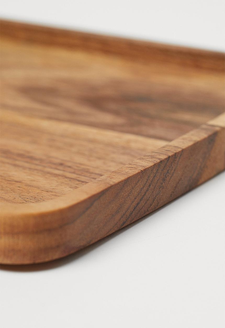 H&M - Wooden tray - wood/acacia wood