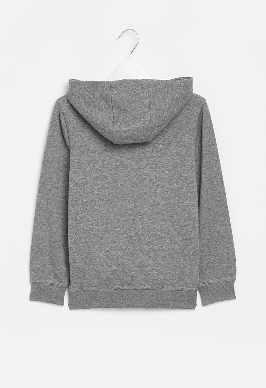 Nike - Nkn club hbr french terry po - carbon heather