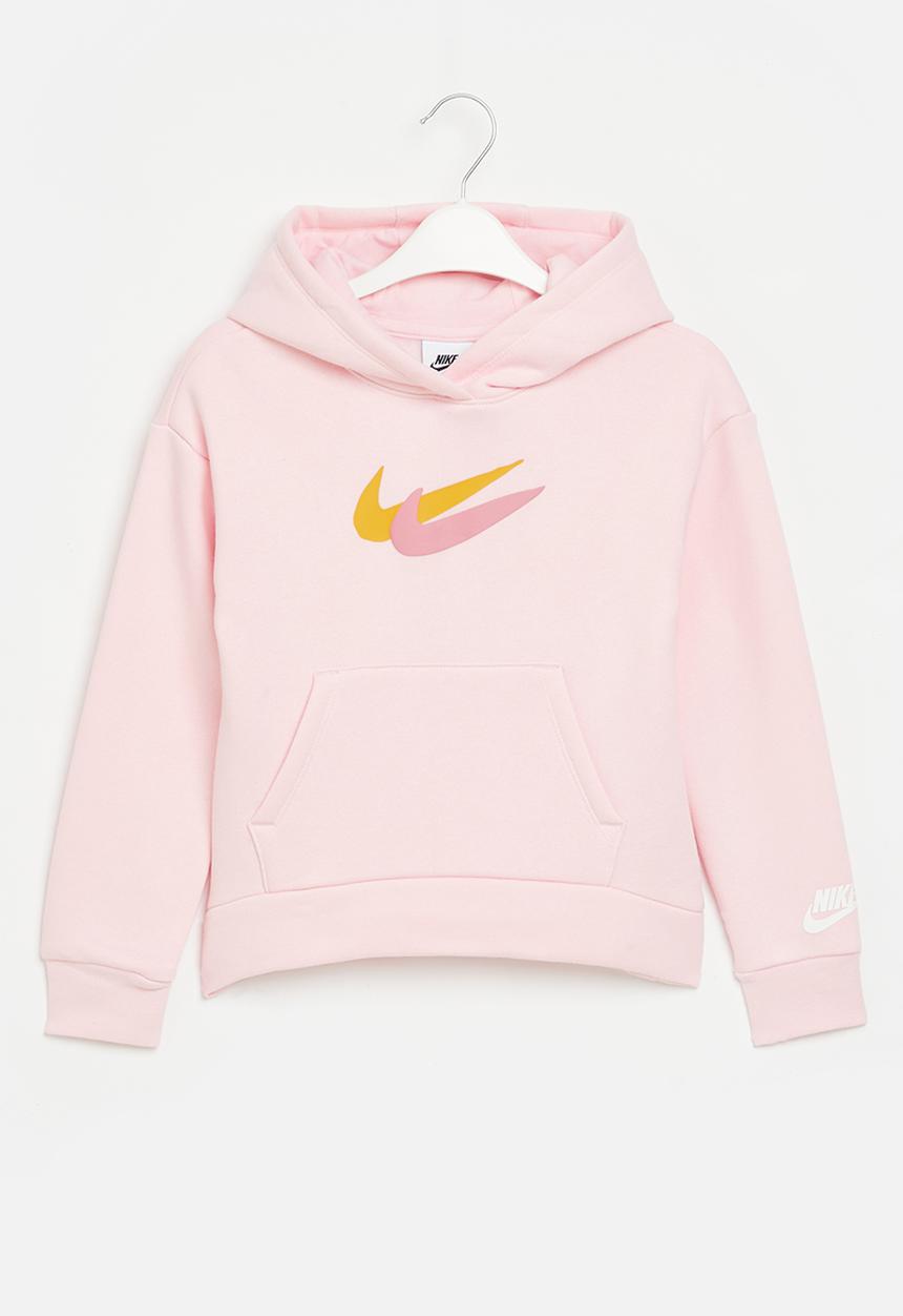 Nike - Nkg print pack hoodie - pink foam