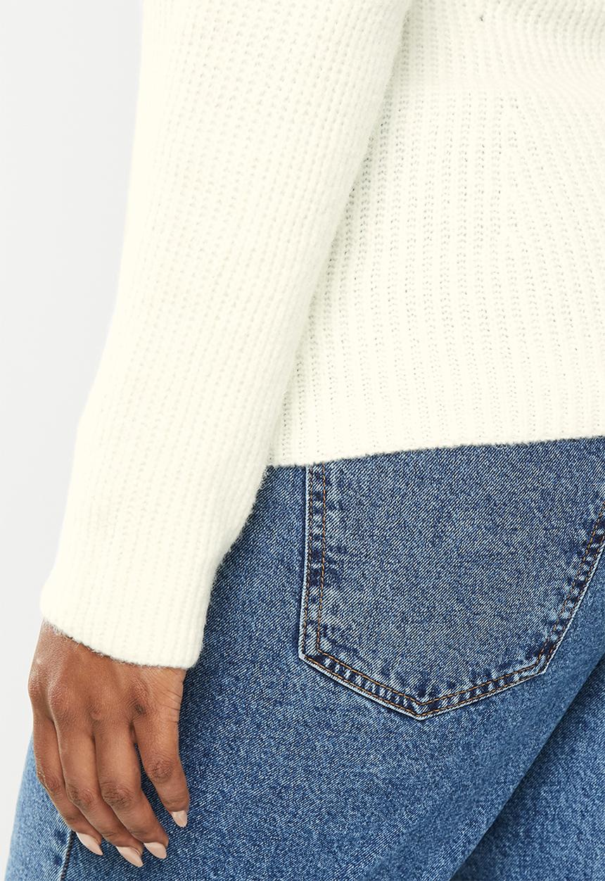 MANGO - Plus sweater kalev - light beige