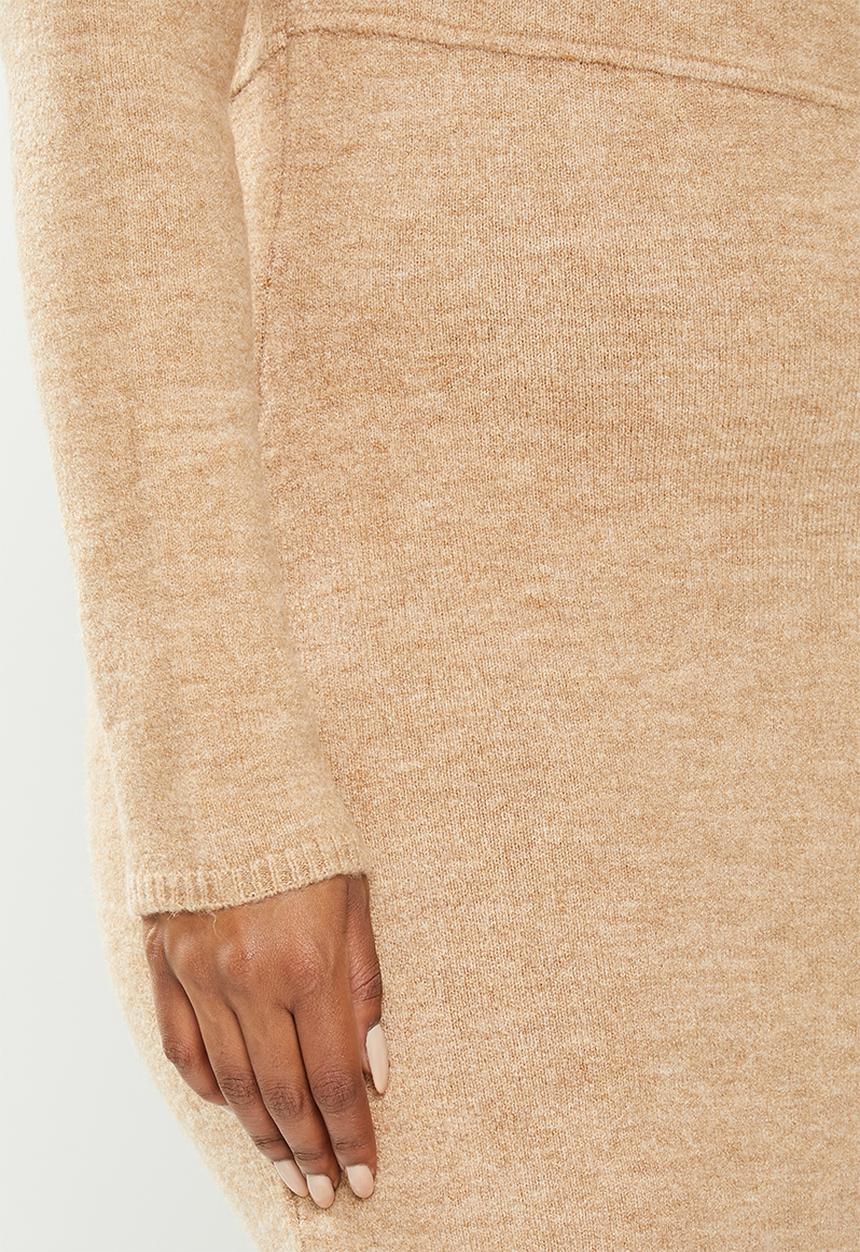 MANGO - Plus dress selene - brown