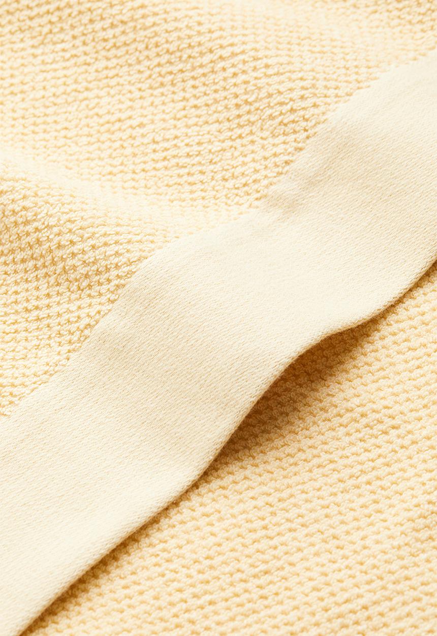 H&M - Cotton terry bath sheet - light yellow