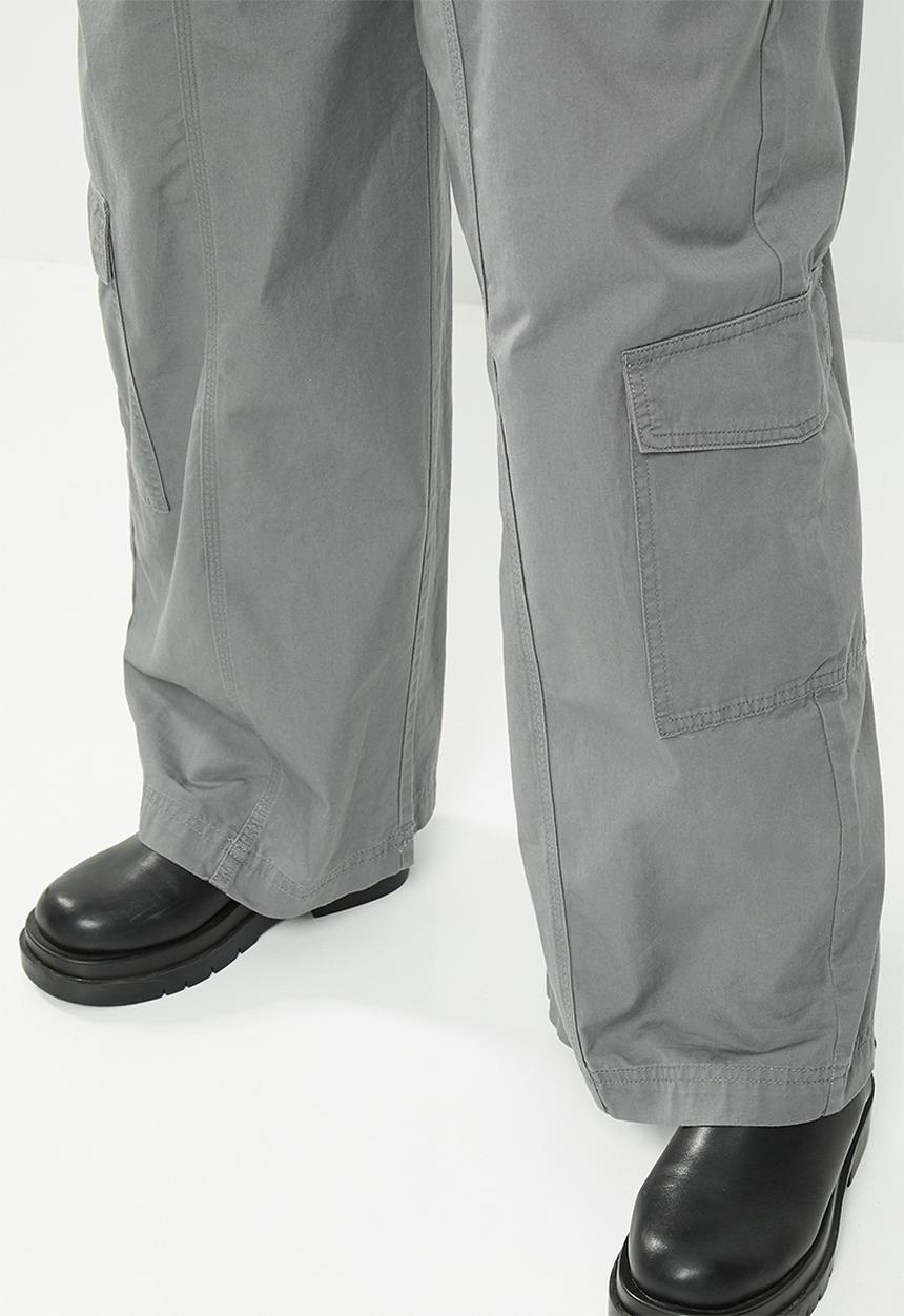 Cotton On - Plus quinn cargo pant - charcoal