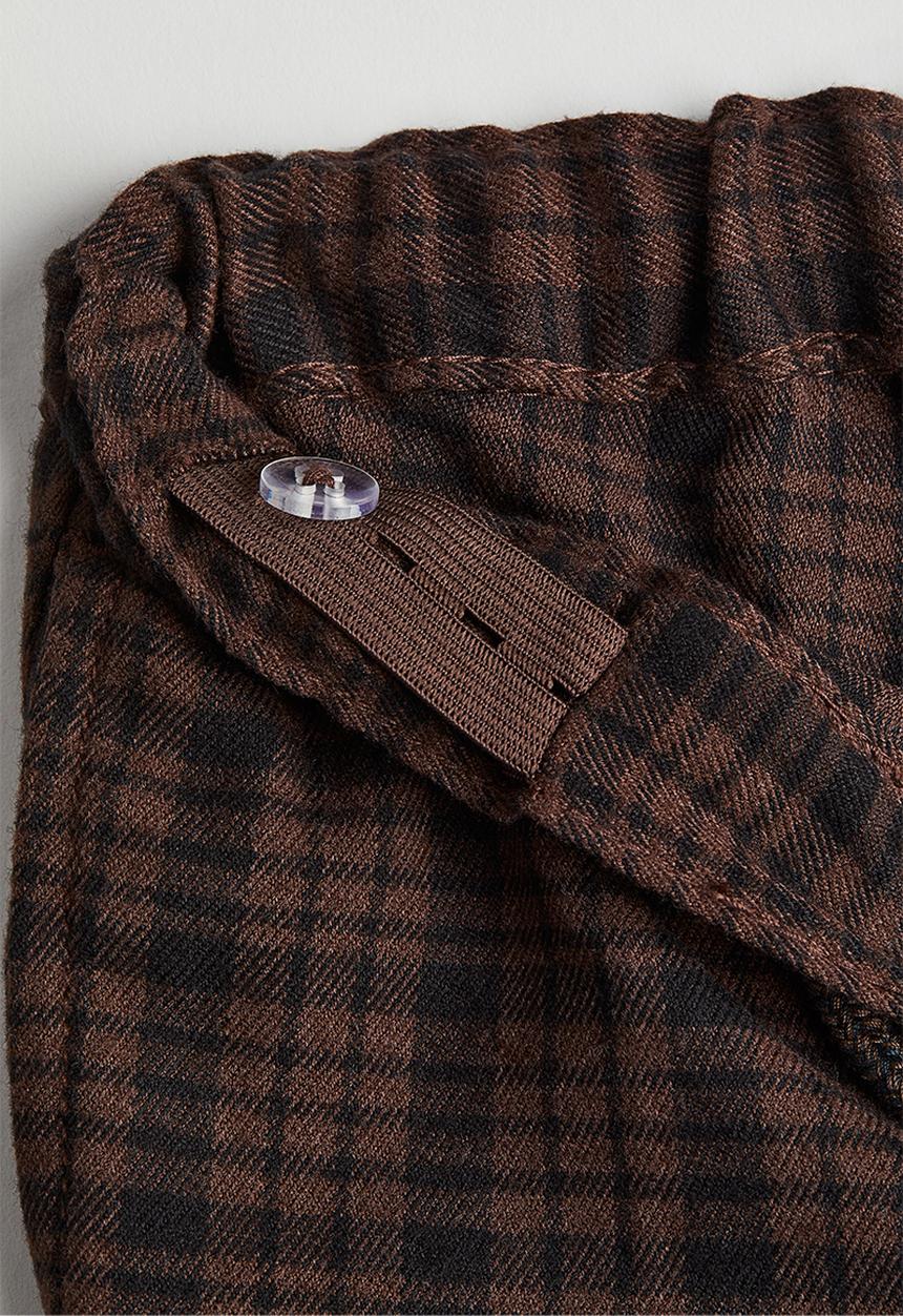 H&M - 2-Piece set - dark brown/checked