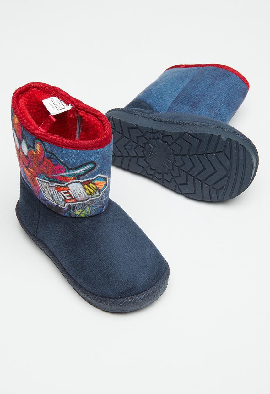 Character Group - Spiderman ugg boots - navy & red