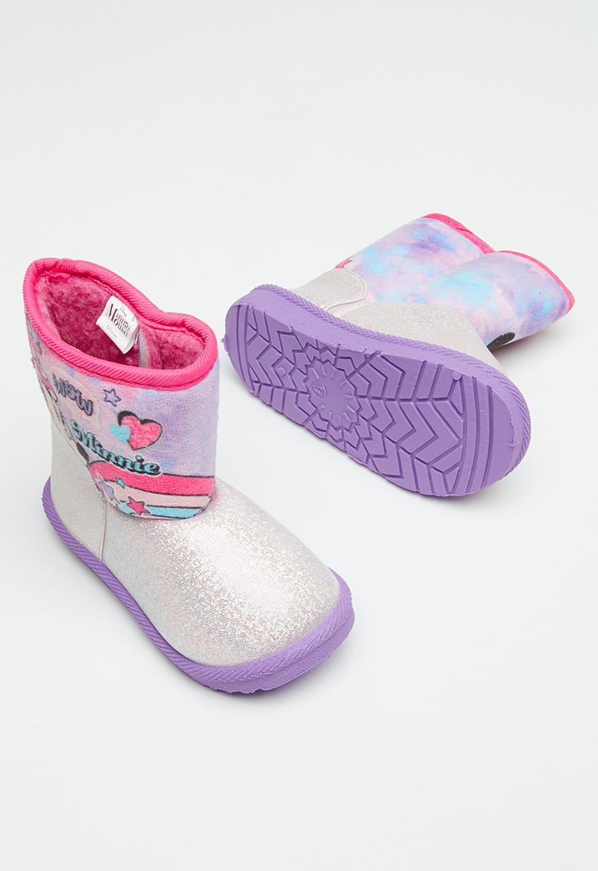 Character Group - Minnie mouse ugg boots - purple