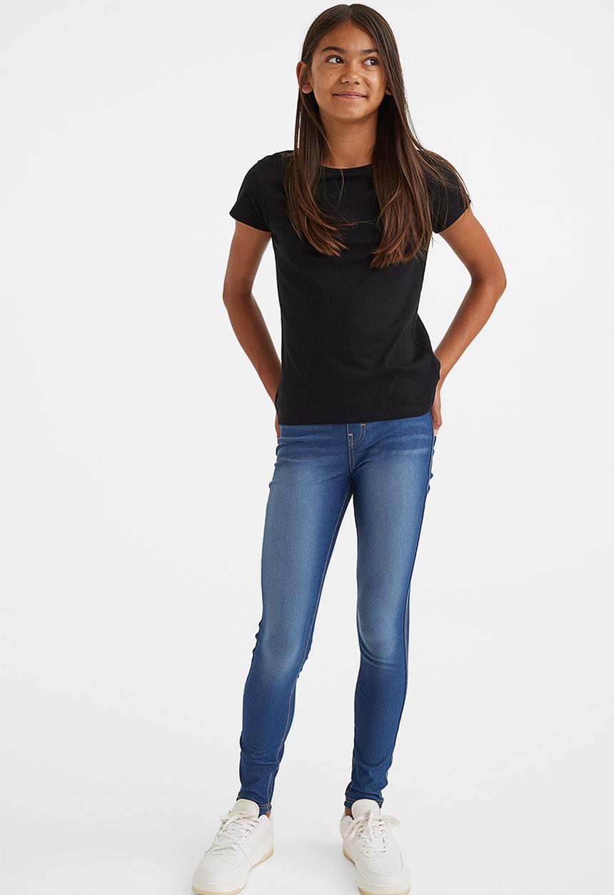 H&M - Treggings - blue
