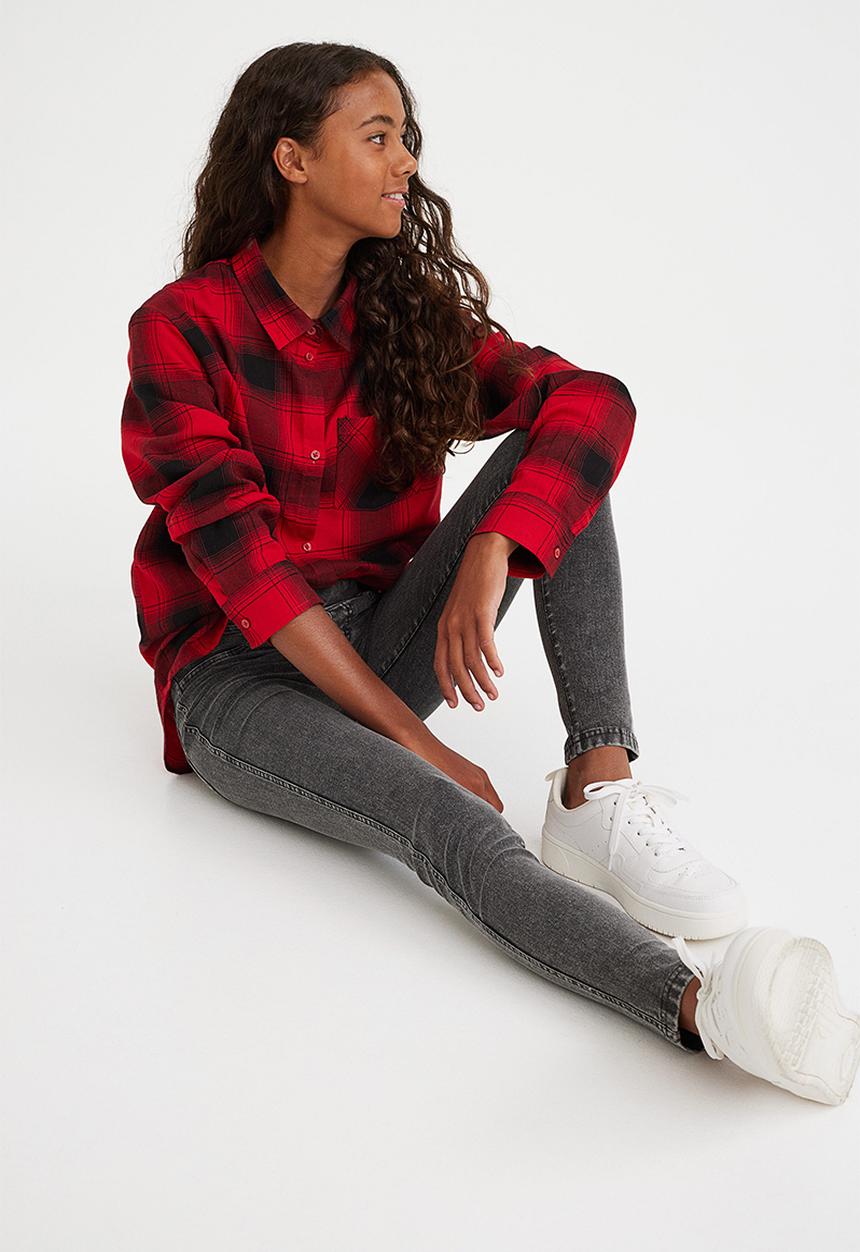 H&M - Treggings - dark grey