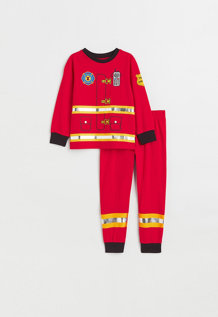 H&M - Jersey pyjamas - red/firefighter