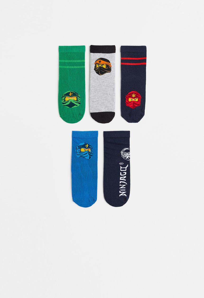 H&M - 5 Pack patterned socks - multi 