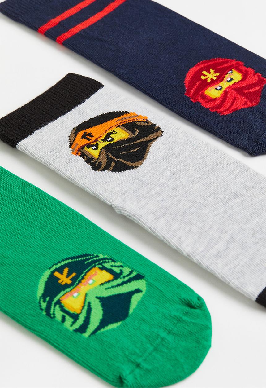 H&M - 5 Pack patterned socks - multi 