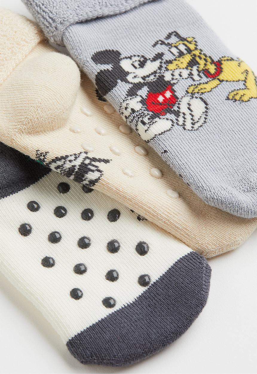 H&M - 3-Pack terry socks - multi
