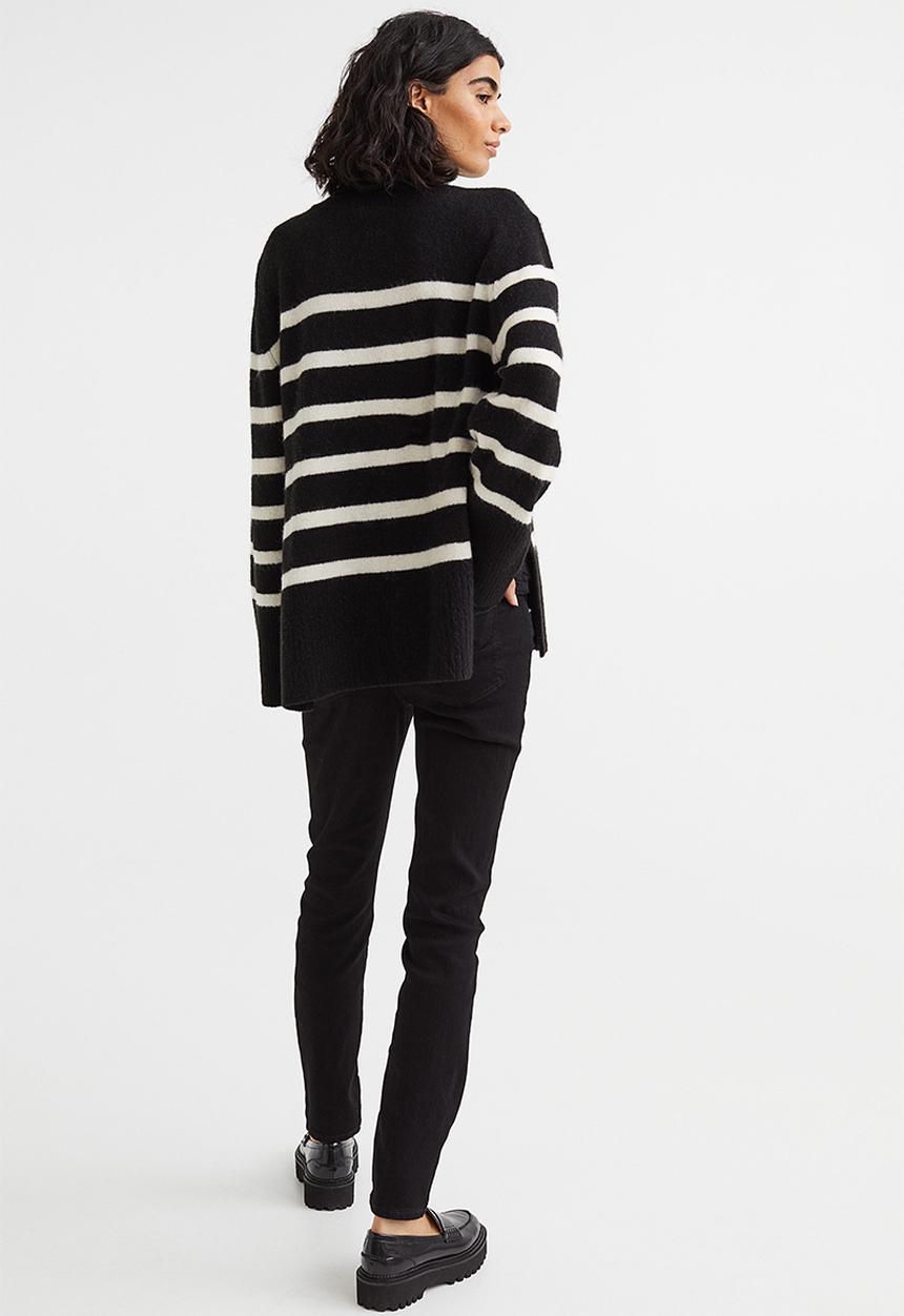 H&M - Mama skinny jeans - black