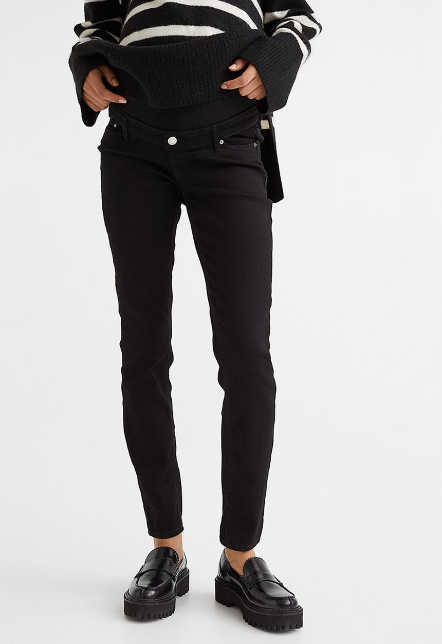 H&M - Mama skinny jeans - black