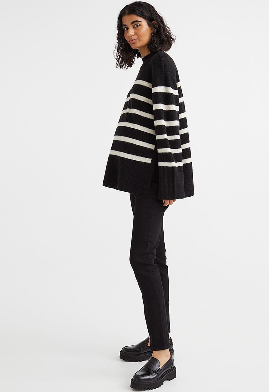 H&M - Mama skinny jeans - black