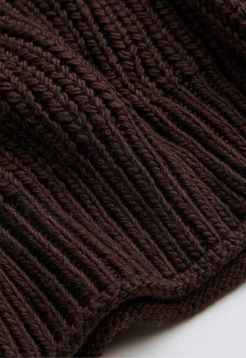 H&M - Knitted jumper - dark brown