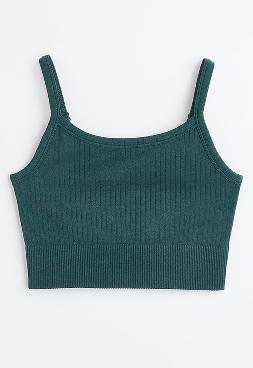 H&M - Drymove™ light support sports bra - petrol