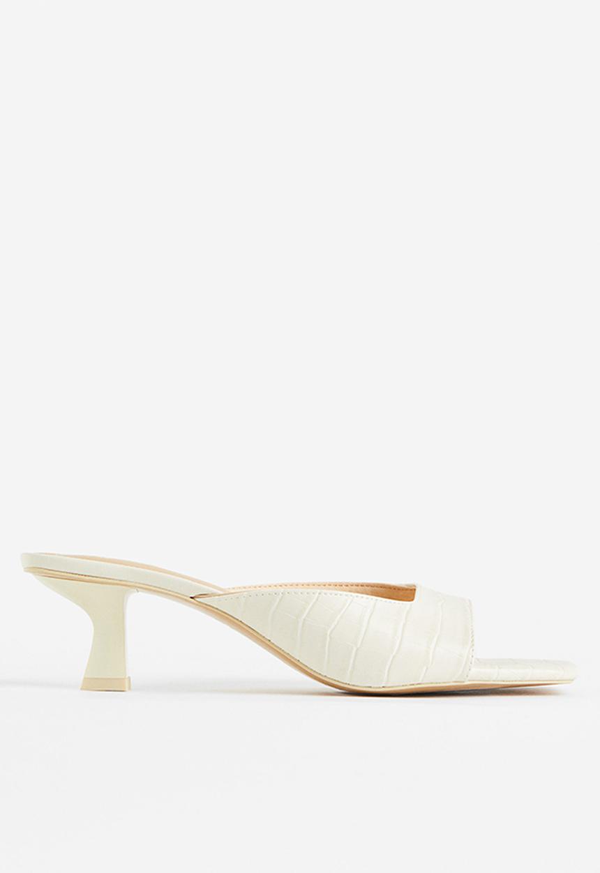 H&M - Mules - cream